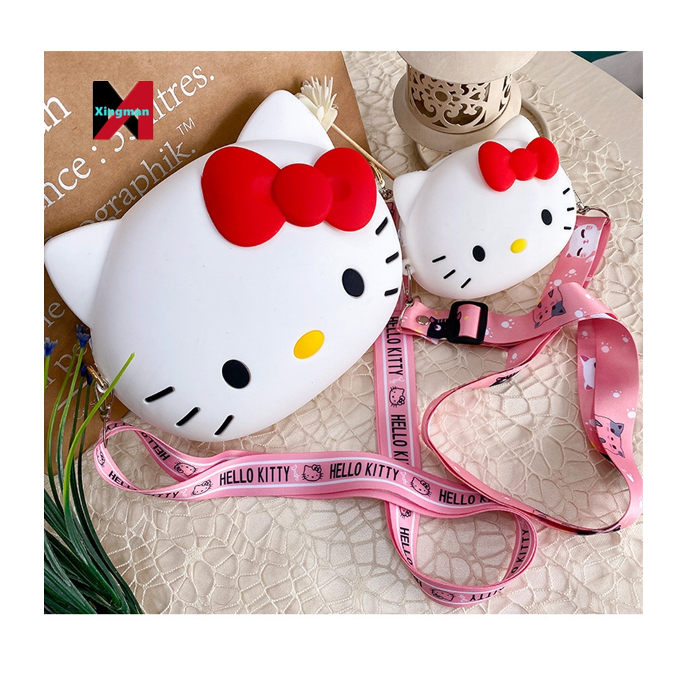 Cartoon cute silicone children's backpack  Small and large  Women's shoulder bag Kids' Shoulder Bags