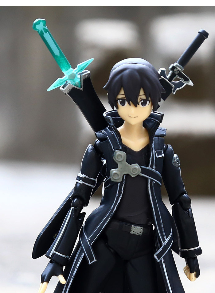 13CM Sword Art Online Yuuki Asuna Kirigaya Kazuto Kirito Asada Shino 174 178 241 248 PVC Action Doll Figure Anime Figures Toys