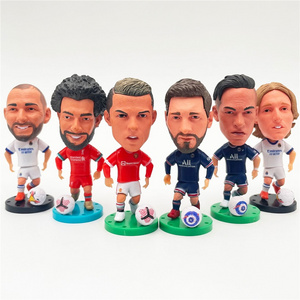 XM 101281 32Models PVC Figure Football Star Toys Madrid Ronaldo Messi Neymar Model Champion Soccer Players Figures