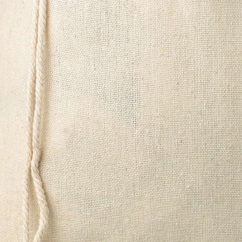 10x13cm Eco-Friendly Natural Unbleached Cotton Linen Jewelry Bag Linen Drawstring Bag Linen Storage Bag