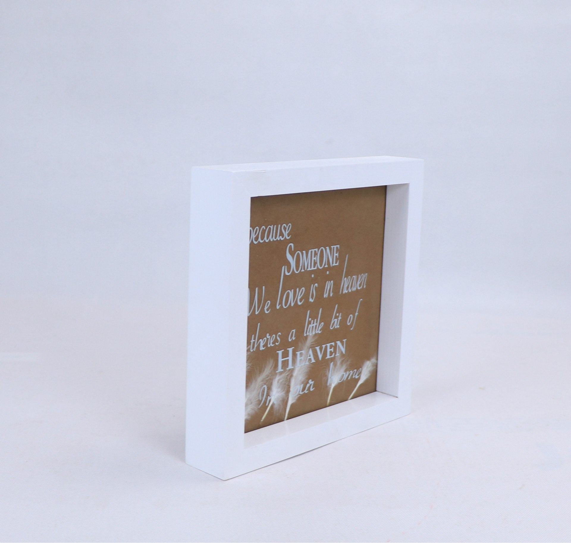 Wholesale Natural Custom Shadow Boxes 3D Deep Picture Photo Square Wine Stopper Bulk Wooden Shadow Box Frame