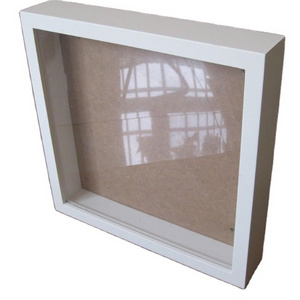 Wholesale Natural Custom Shadow Boxes 3D Deep Picture Photo Square Wine Stopper Bulk Wooden Shadow Box Frame