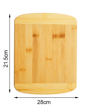 Eco Friendly Kitchen Wood Bamboo Chopping Blocks with Juice Groove Small Cheese Boards Vegetables Cutting Board Set