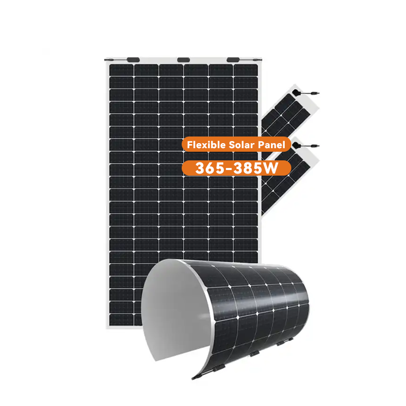 Ready stock Lightweight365W 370W 375W 380W  CIGS Solar Thin Film Flexible Solar Panel for business and residential use