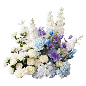 Giga flower arrangement Wedding Stage Guide Background Wall Decoration