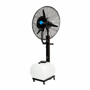 Large Multifunctional Electric Humidifier Cooler Mist Fan With White Tank