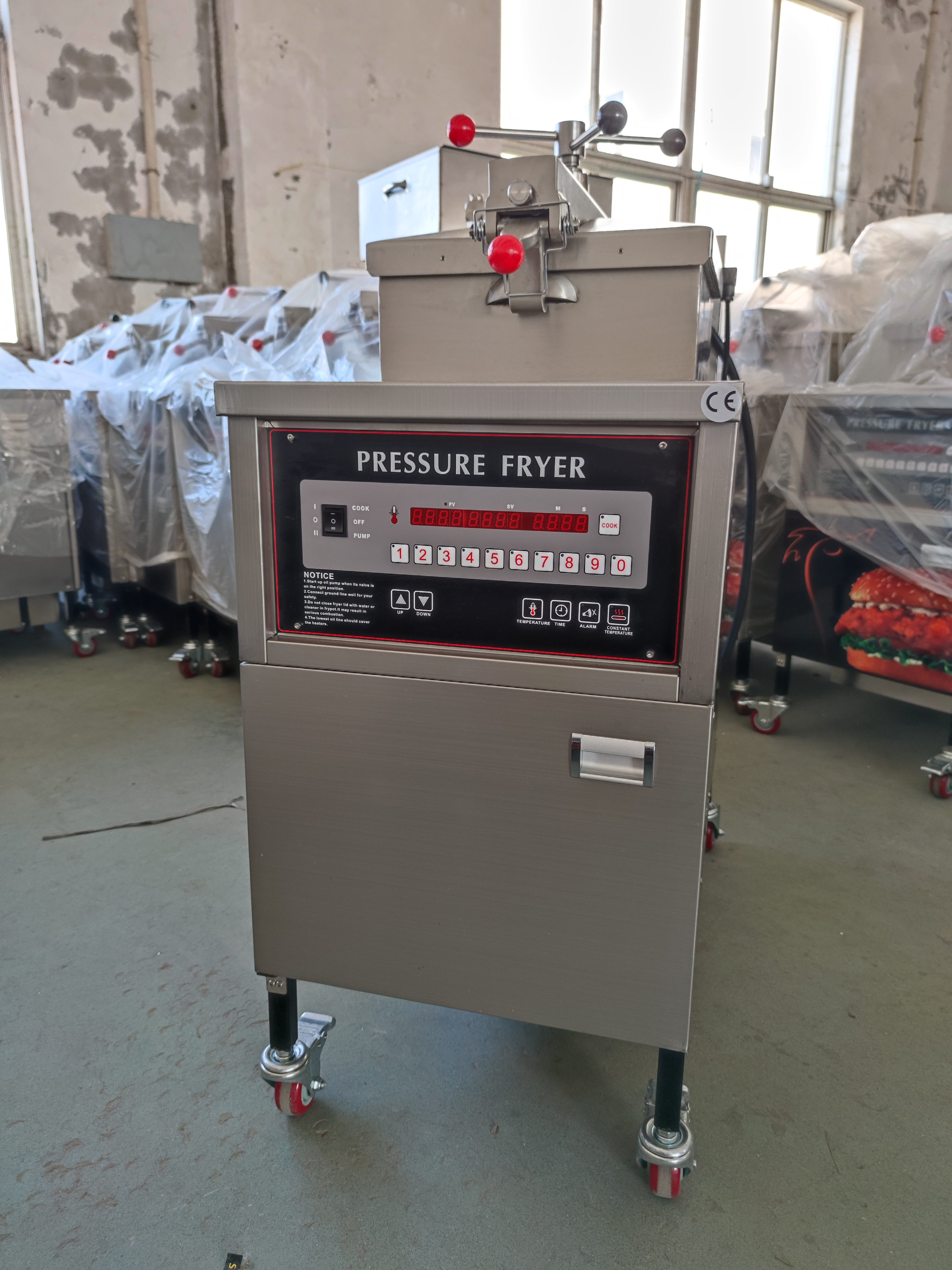 Henny Penny KFC Used Gas Pressure Fryer Commercial Price Deep Open Fryers Chicken Frying Machines for Sale