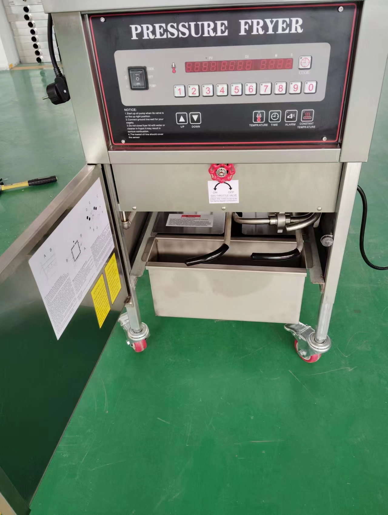 Commercial Automatic Broaster Chicken Pressure Fryer