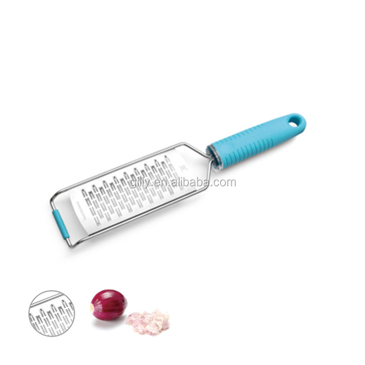 Excellent review Kitchen Stainless Steel deiss pro citrus zester cheese grater with soft Handle