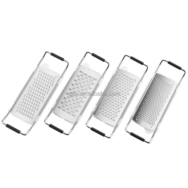 Japanese wasabi grater cheese slicer vegetables cutter ginger garlic chopper nutmeg zester coarse graters with wire handle