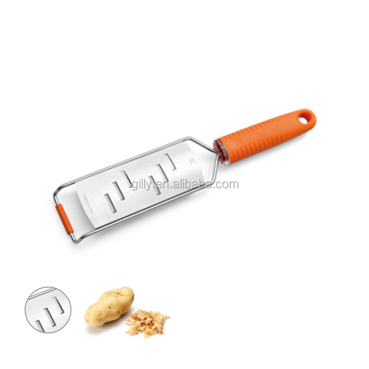 Excellent review Kitchen Stainless Steel deiss pro citrus zester cheese grater with soft Handle