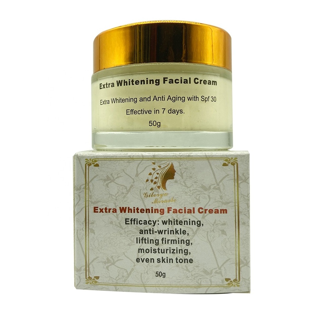 7 Days Fast Effect Extra Whitening Facial Cream For Bleaching Dark Spot Anti-wrinkle Lifting Firming Moisturizing Even Skin Tone