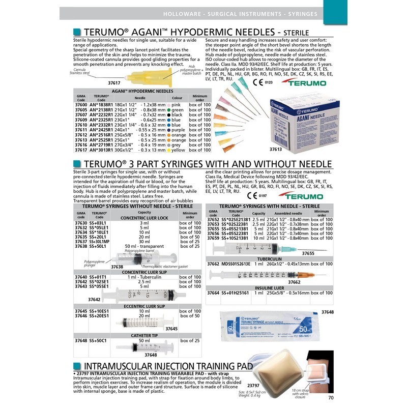 Medical Disposable Syringe Without Needle Catheter Luer Cone 60 ml Sterile Single Use Latex Free Syringes 20pcs*box