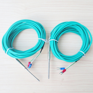 3 Wires 4 Wires Stainless Steel Waterproof Probe Thermocouple RTD Temperature Sensor PT100