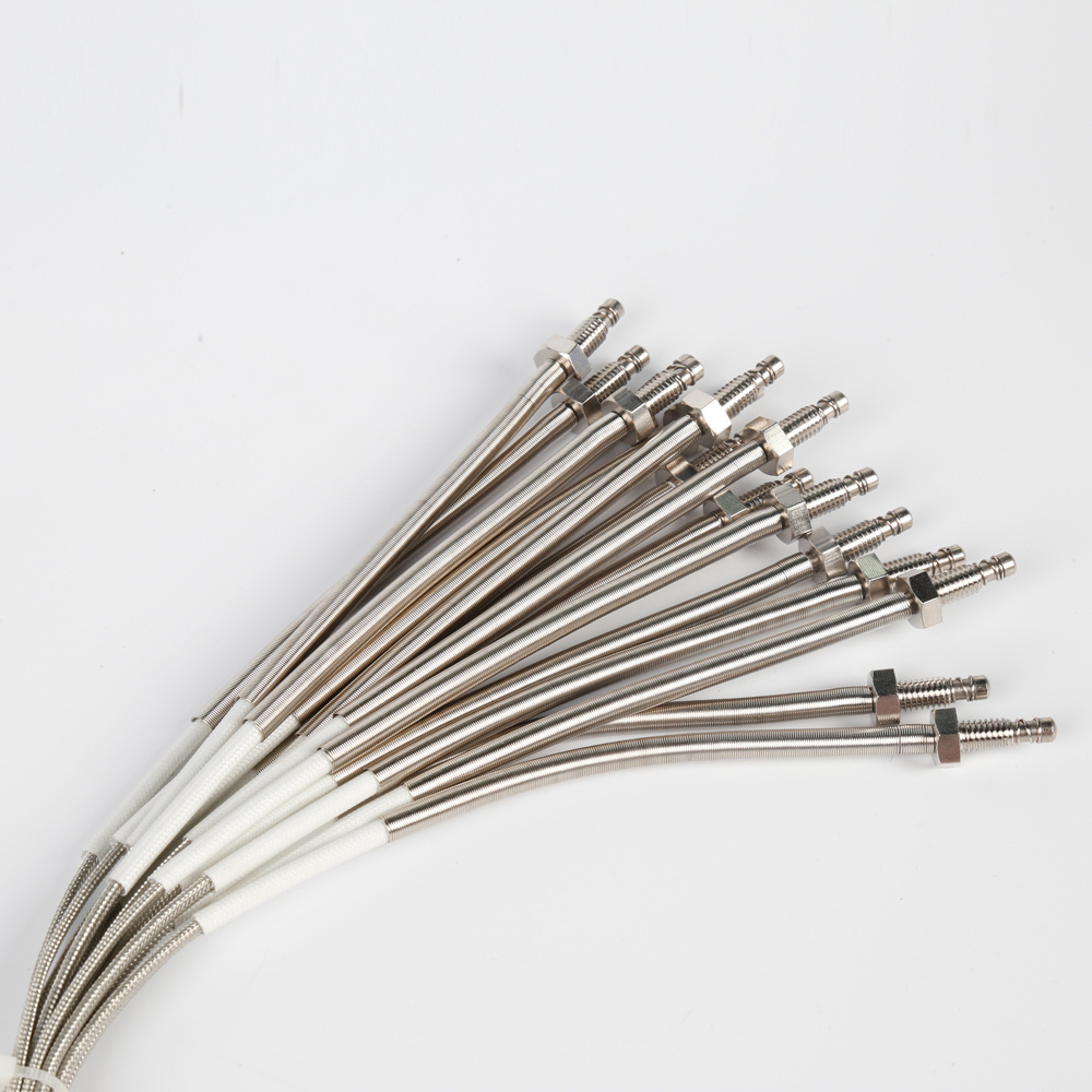 Type K Thermocouple Extension Wire K Type Thermocouple Wire Fiberglass and Silicone Rubber Wire