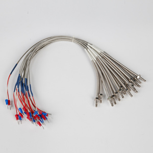 Type K Thermocouple Extension Wire K Type Thermocouple Wire Fiberglass and Silicone Rubber Wire