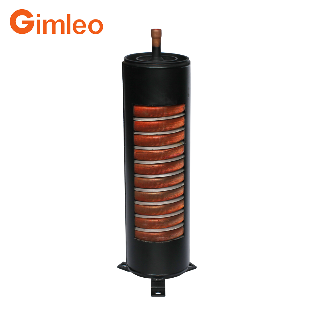 shell and tube heat exchanger stainless steel shell and copper tube condenser (RAH06-CME)