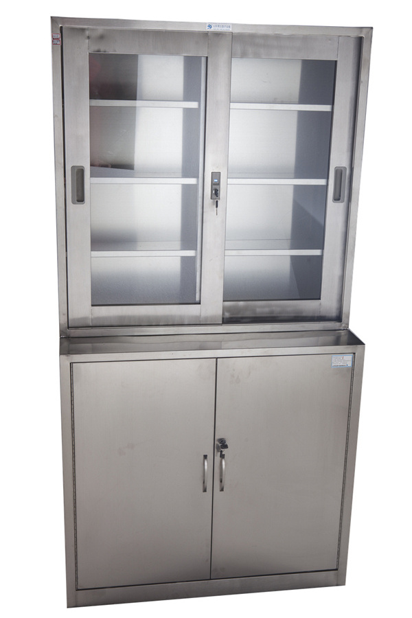 Ginee Medical hospital  stainless steel made waterproof moisture-proof  rust-proof medical use injection cabinet