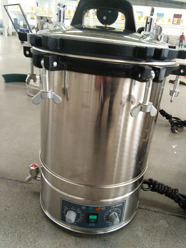 Ginee Medical Portable Pressure Steam Sterilizer Cooker Portable Autoclave In Stock 18 24 Liter