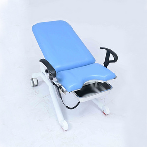 Ginee Medical Hospital Electric Gynaecology Chair Cheap Gyno exam Bed Clinic Gynecological Examination Chair With Stirrup