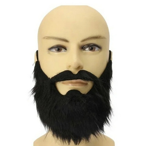 Festival Supplies Men U Shape Artificial Beard  Party Long Fake Beard