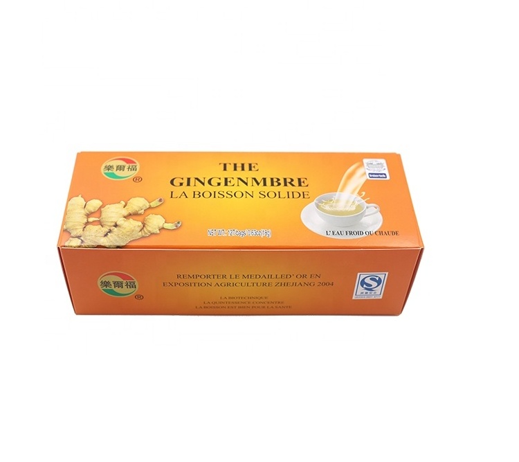 THE GINGENMBRE instant ginger tea drink with honey  wholesale Chinese factory price LA BOISSON SOLIDE