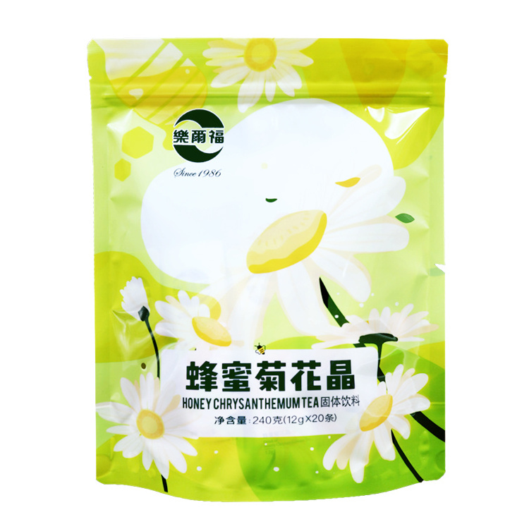 wholesale sachets powder chrysanthemum tea powder instant honey zhejiang hang white golden blooming tea