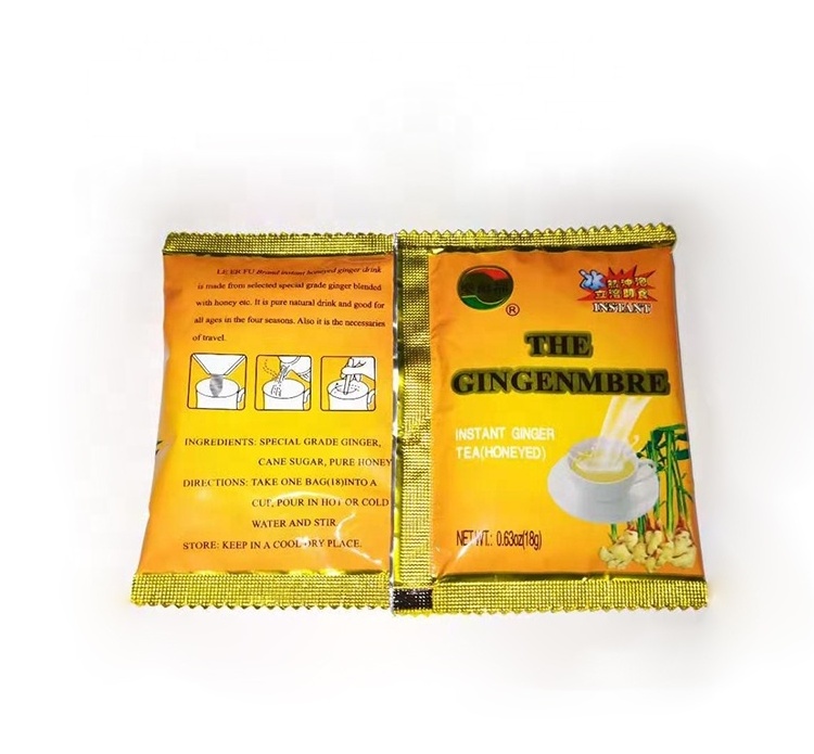 THE GINGENMBRE instant ginger tea drink with honey  wholesale Chinese factory price LA BOISSON SOLIDE