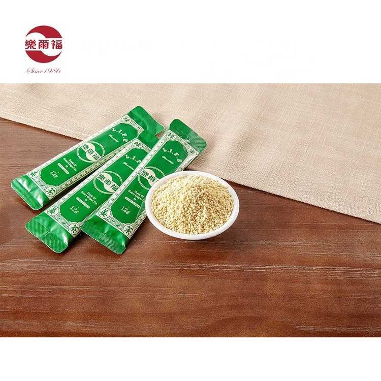 hot sale honey ginger tea powder bag instant ginger tea granules of honey