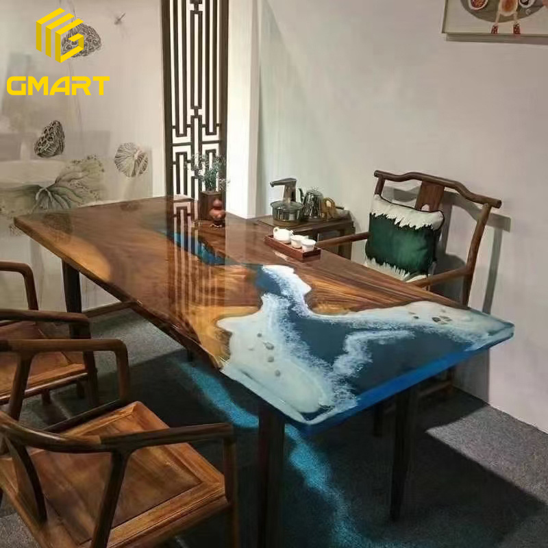 Gmart Supplier Living Room Furniture 3:1 Art Marine Ab Glue Soccer Bar Top Resin Epoxy Table For Wood Table Making