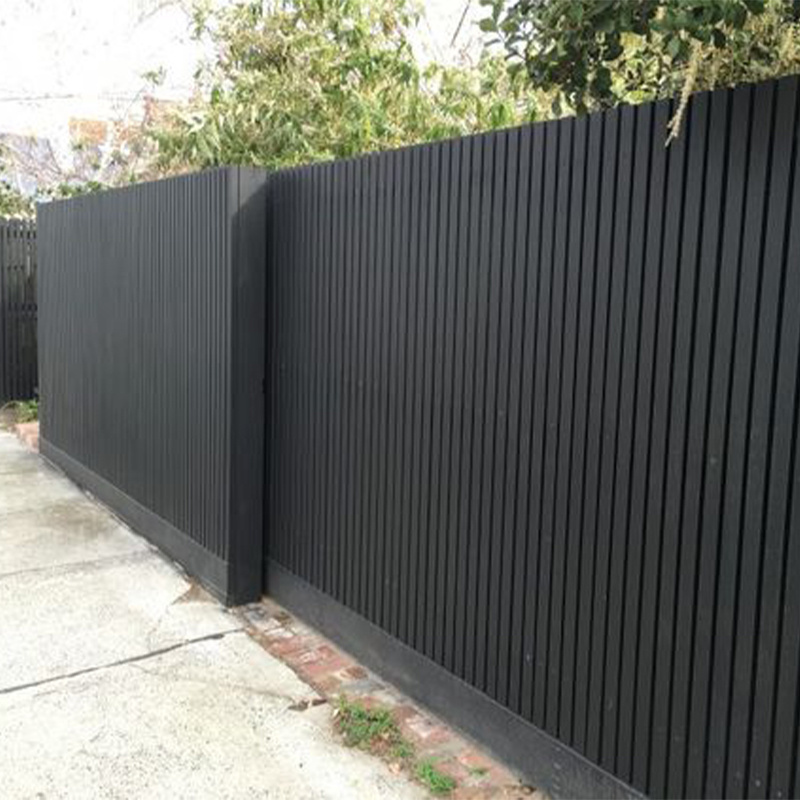 Gmart Best Cheap Privacy Garden Unifloor Wpc Fence Outdoor Wood Plastic Composite Wood Plastic Composite Plastic Wood Fence