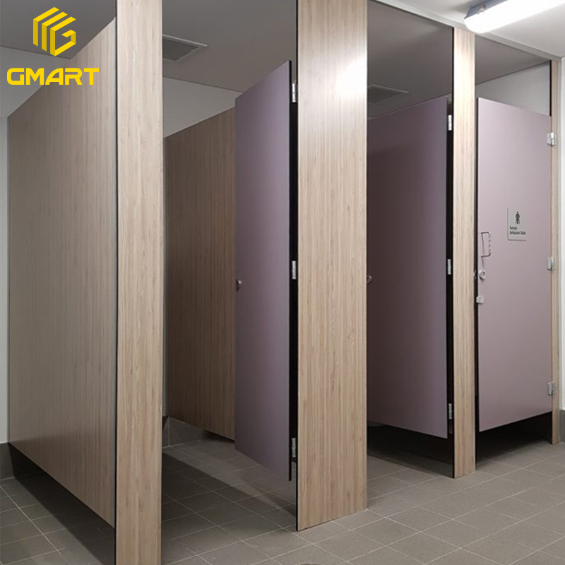 Gmart Hpl Compact Laminate School Partition Washroom Showroom/Nigeria Partition Toilet Cubicles System Bathroom Partition