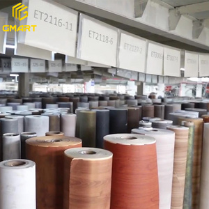 Gmart Wholesale Price Marble Foil Pvc Roll Film For Furniture, Wholesale Price Flakeboard Melamine Decorative Papers