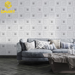 Gmart Marble Leaves Brick Panels Foam Nature Roll Peel And Stick Wall Adhesive Mosaic Stickers Waterproof 3D Wallpapers Decor