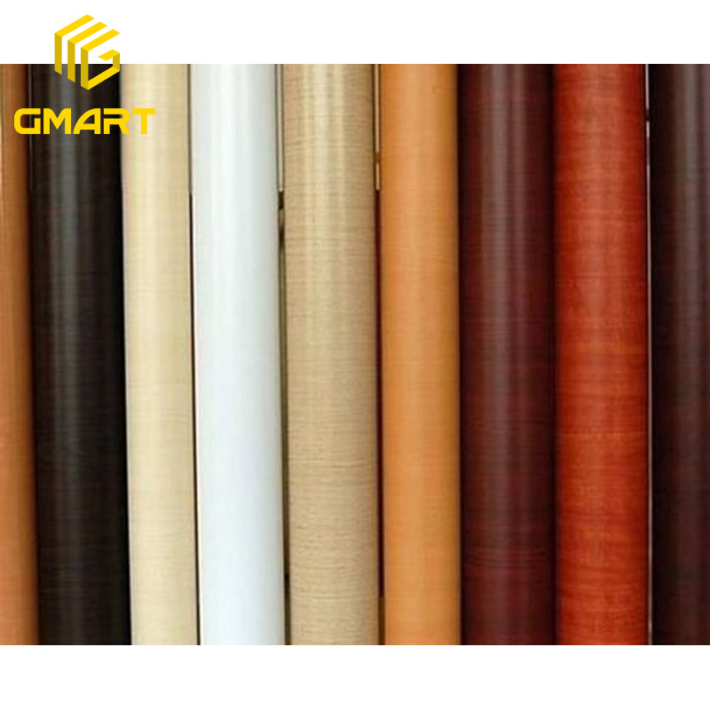 Gmart Wholesale Price Marble Foil Pvc Roll Film For Furniture, Wholesale Price Flakeboard Melamine Decorative Papers