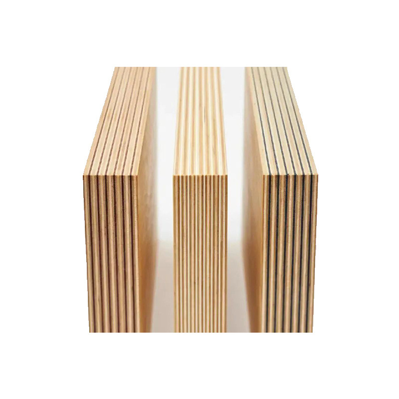 Wholesale High Quality Prefinished 3 Ply Thin White Pvc Poplar 4X8 Plywood Cover Sheets For Kitchen Cabinet