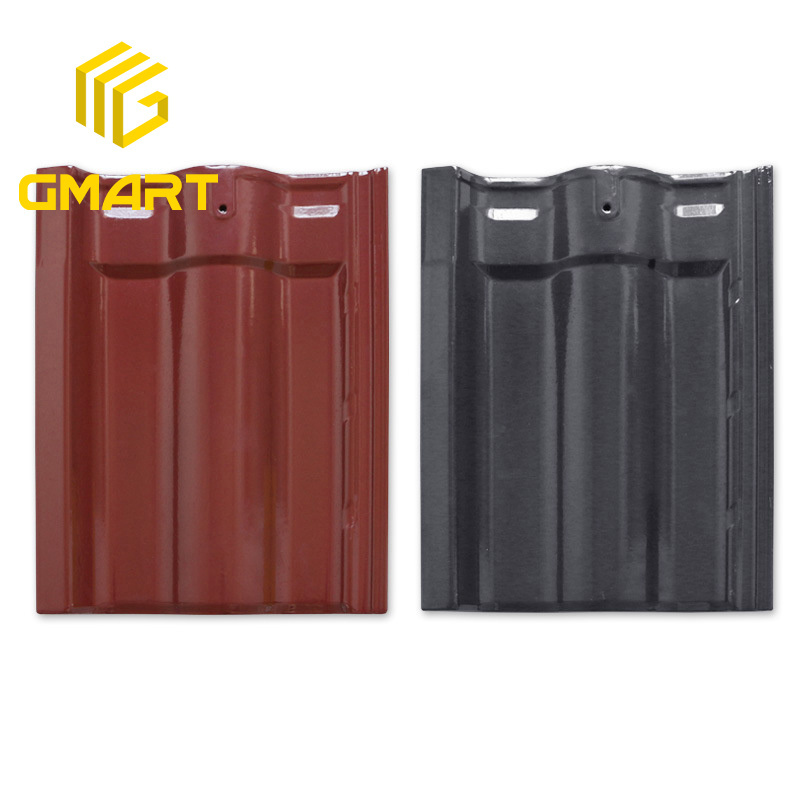 Gmart Hot Selling Heat Resistant Solar Panel Roof Tiles, Cheap Price Fireproof Plastic Roofing Tiles/