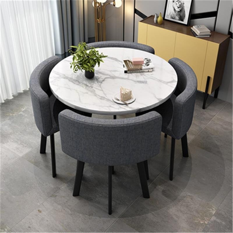 Extendable Wooden Space Saving Furniture Folding Small Kitchen Dining Room Table And Chair Dining Table Set For Apartments