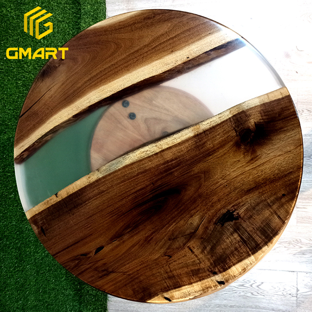 Gmart Wholesale Wooden Slab Tables Resin Epoxy, China Factory Custom Made Epoxy River Tables/