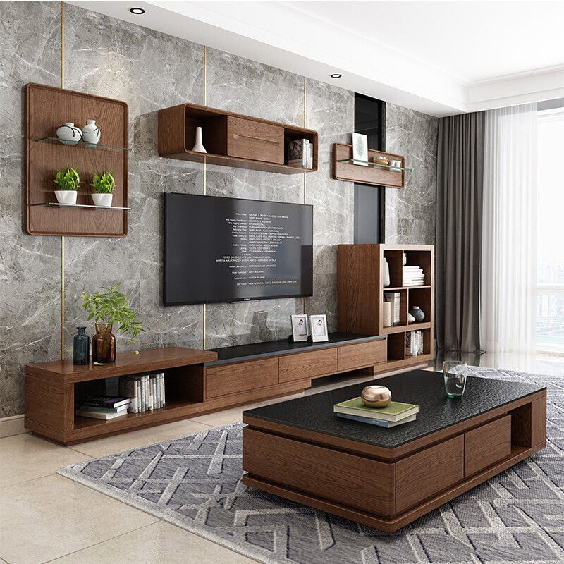 Gmart High Quality Italian Luxury Modern Living Room Furniture Home Floor Tv Stand Cabinets Table Stone Marbre Tv Stands