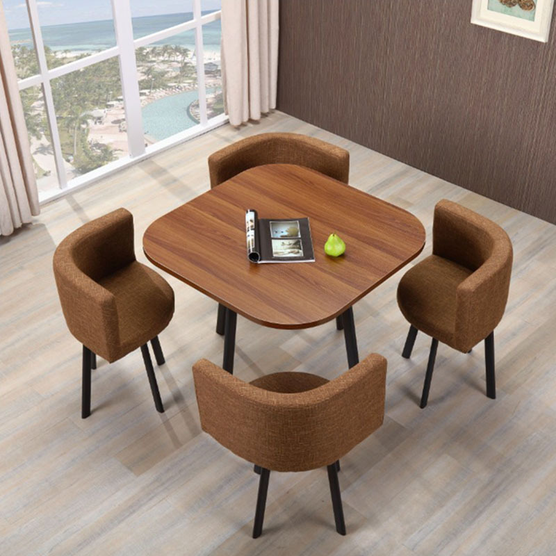 Modern Home Furniture Round Marble Gold Stainless Steel 8 Seater Space Saving Dining Tables Dining Room Table Set