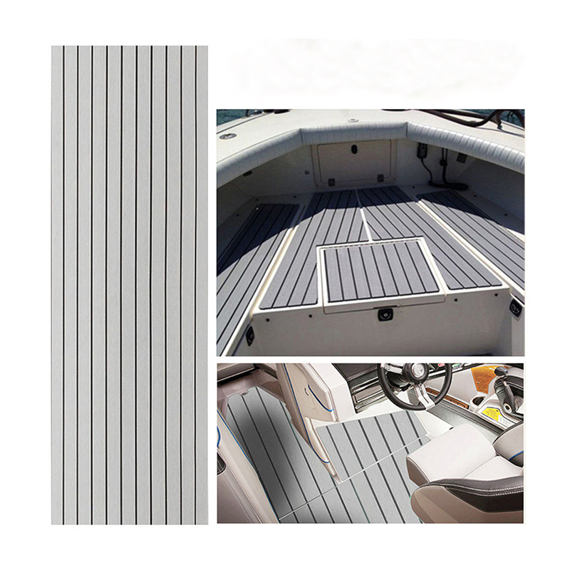 Gmart Cruise Ship Mat Eva Foam Rubber Brown Rv Teak Vinyl Marine Flooring Eva Foam Marine Boat Yacht Flooring Yacht Floor Roll