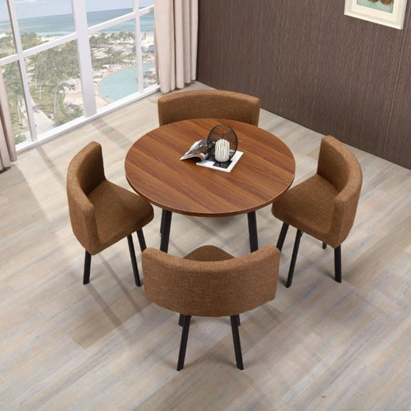 Extendable Wooden Space Saving Furniture Folding Small Kitchen Dining Room Table And Chair Dining Table Set For Apartments