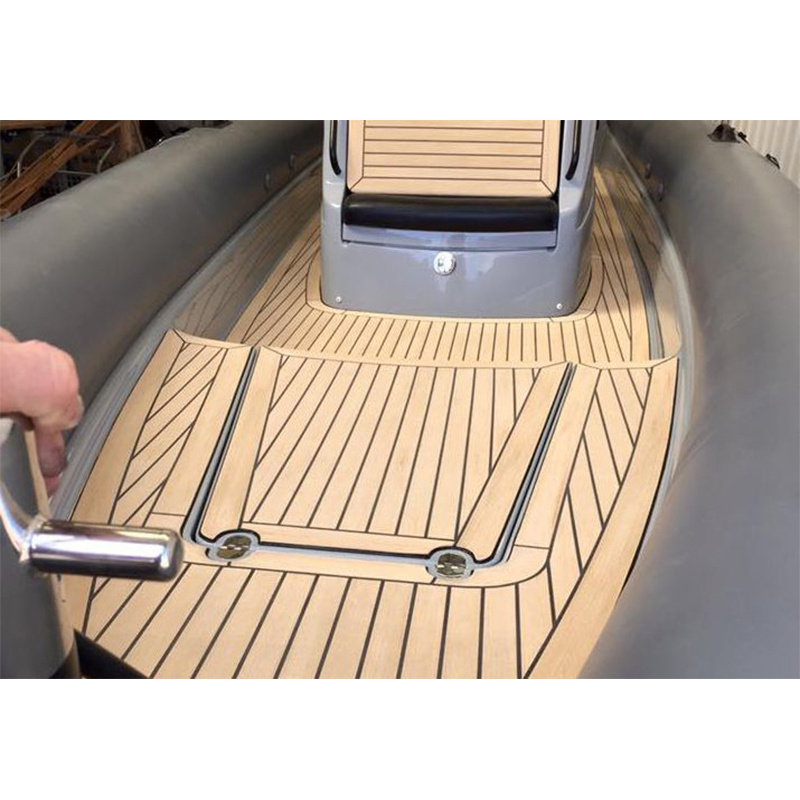 Gmart Cruise Ship Mat Eva Foam Rubber Brown Rv Teak Vinyl Marine Flooring Eva Foam Marine Boat Yacht Flooring Yacht Floor Roll