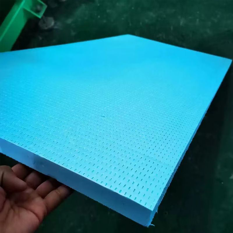 2023 New High Density Reinforced Heat Preservation Blue 100Mm Thick Foamular Subfloor Extruded Polystyrene Xps Foam Board