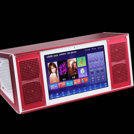 home karaoke  system 10.1 inch touch screen android portable karaoke player