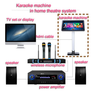 Home Theatre System All in one  Touch Screen Vod  Karaoke machine system  In Home Theatre