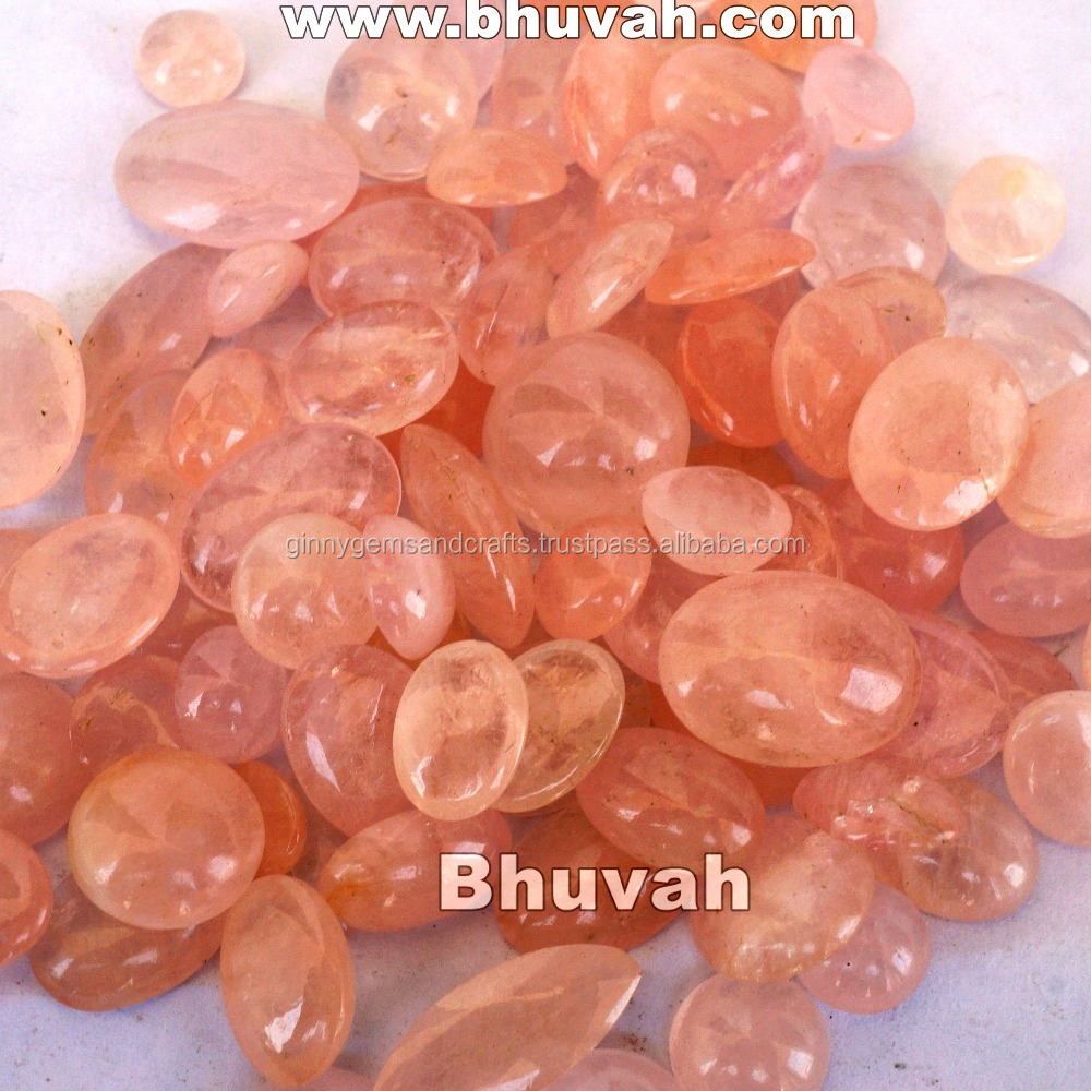 Morganite Gemstone Natural Cabochon 100% Guaranteed Original Stone