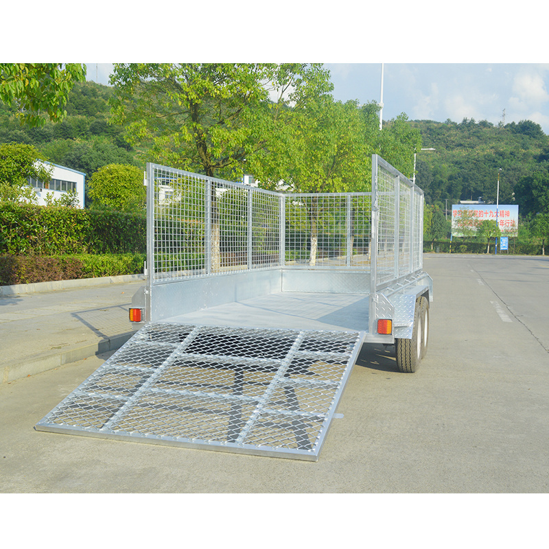 GINO Enclosed Cargo Horse Full Welded Tandem Trailer Ramp Australian Standard Coupling