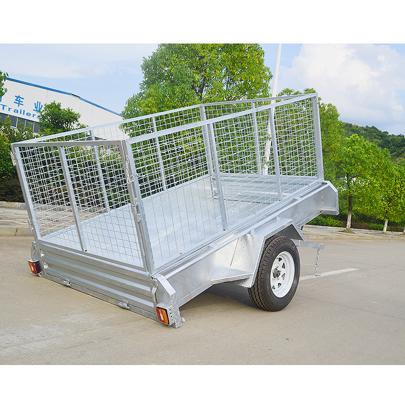 GINO 2 Wheel Utility Full Welded Single Axle Trailer for Sale